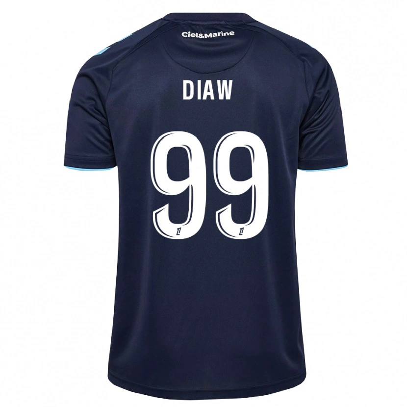 Danxen Damen Mory Diaw #99 Kornblumenblau Mitternachtsblau Heimtrikot Trikot 2026/27 T-Shirt Österreich