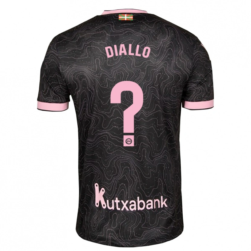 Danxen Damen Selu Diallo #0 Schwarz Pink Auswärtstrikot Trikot 2026/27 T-Shirt Österreich