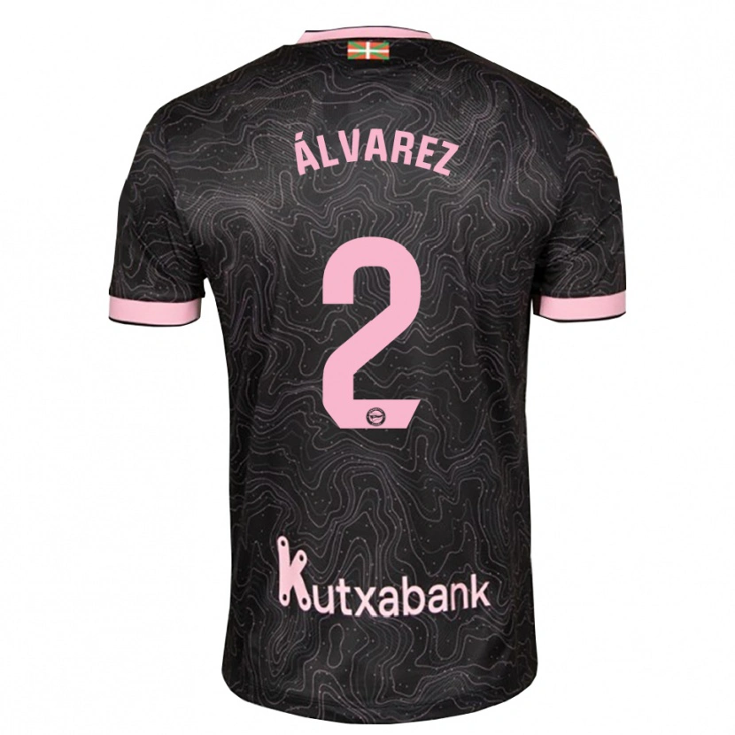 Danxen Damen Joseda Álvarez #2 Schwarz Pink Auswärtstrikot Trikot 2026/27 T-Shirt Österreich