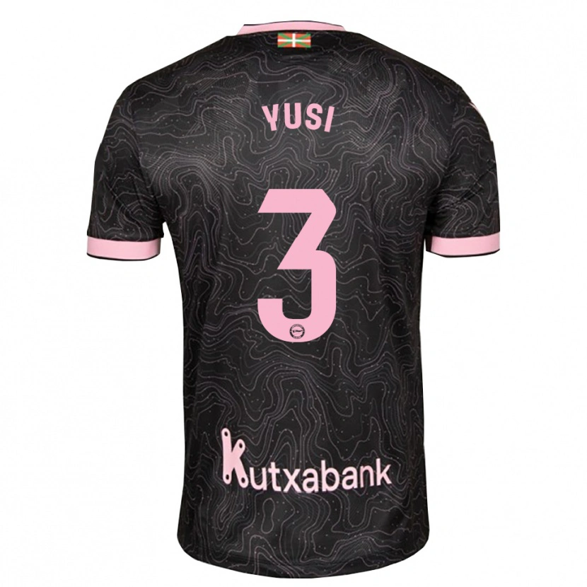 Danxen Damen Youssef Enríquez #3 Schwarz Pink Auswärtstrikot Trikot 2026/27 T-Shirt Österreich