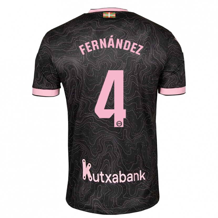 Danxen Damen Aritz Fernández #4 Schwarz Pink Auswärtstrikot Trikot 2026/27 T-Shirt Österreich