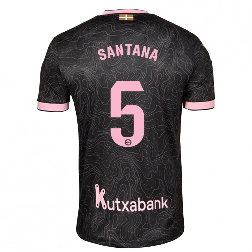 Danxen Damen Vanesa Santana #5 Schwarz Pink Auswärtstrikot Trikot 2026/27 T-Shirt Österreich