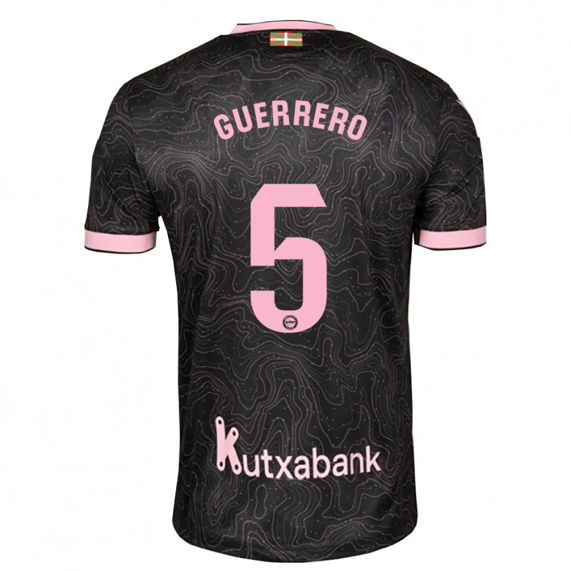 Danxen Damen Ángel Guerrero #5 Schwarz Pink Auswärtstrikot Trikot 2026/27 T-Shirt Österreich