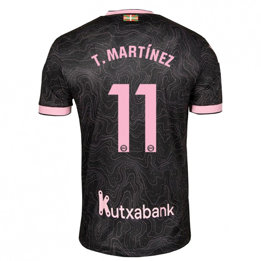 Danxen Damen Toni Martínez #11 Schwarz Pink Auswärtstrikot Trikot 2026/27 T-Shirt Österreich