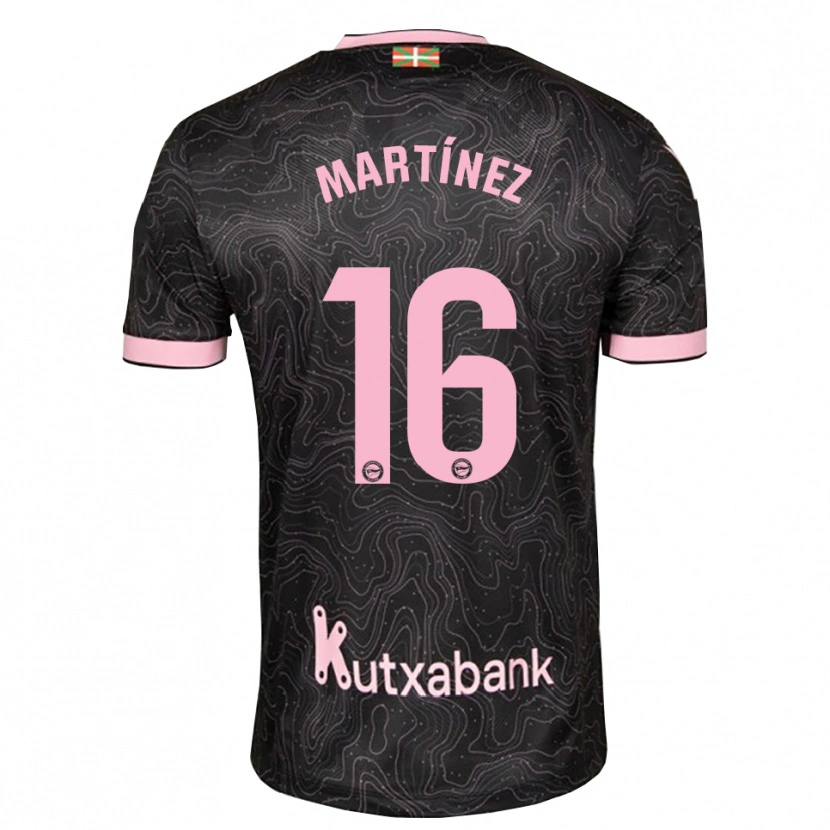 Danxen Damen Hugo Martínez #16 Schwarz Pink Auswärtstrikot Trikot 2026/27 T-Shirt Österreich