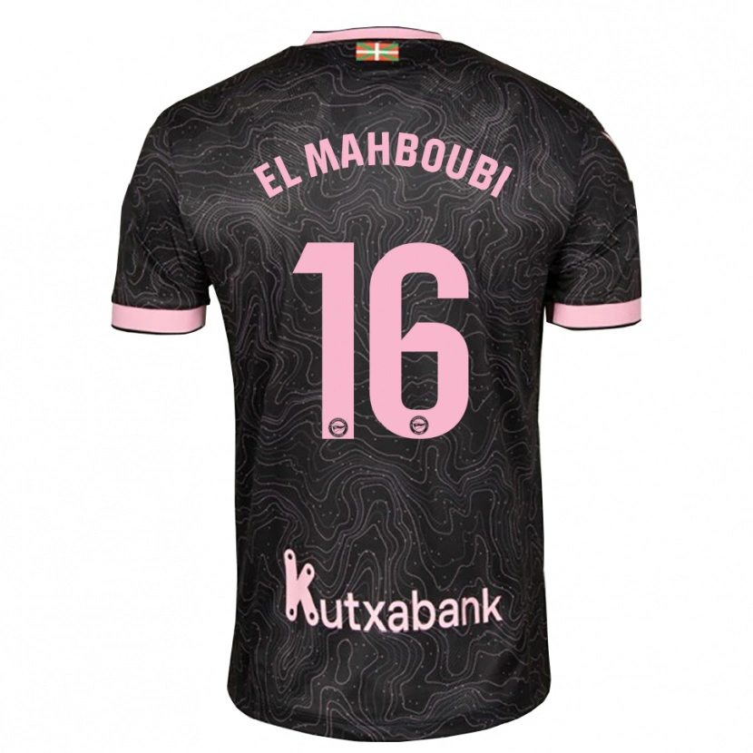 Danxen Damen Sami El Mahboubi #16 Schwarz Pink Auswärtstrikot Trikot 2026/27 T-Shirt Österreich
