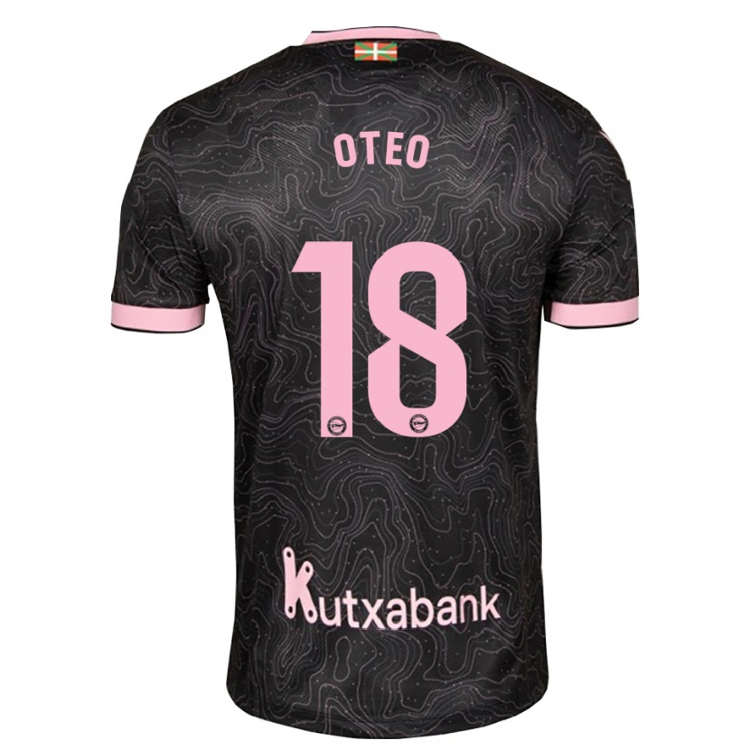 Danxen Damen Iñigo Oteo #18 Schwarz Pink Auswärtstrikot Trikot 2026/27 T-Shirt Österreich
