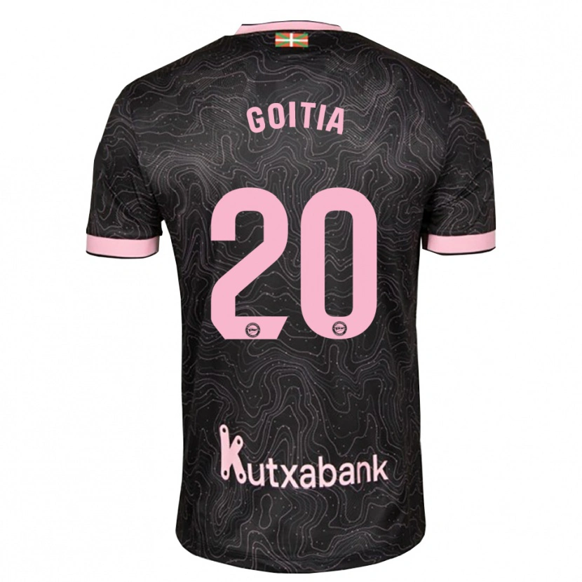 Danxen Damen Pablo Goitia #20 Schwarz Pink Auswärtstrikot Trikot 2026/27 T-Shirt Österreich