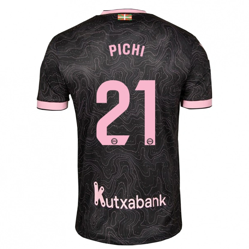 Danxen Damen Maria Garcia Pichi #21 Schwarz Pink Auswärtstrikot Trikot 2026/27 T-Shirt Österreich