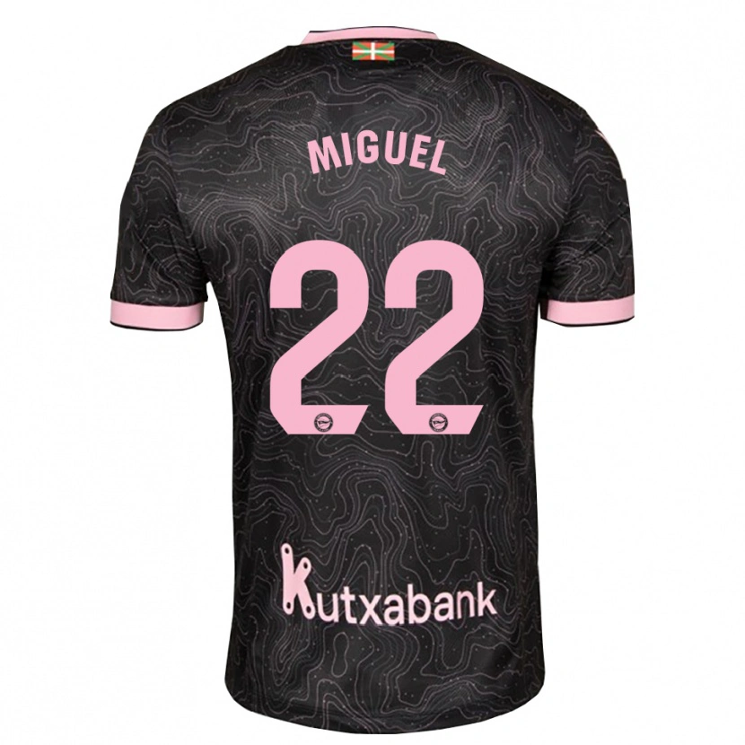 Danxen Damen Miguel Rodríguez #22 Schwarz Pink Auswärtstrikot Trikot 2026/27 T-Shirt Österreich