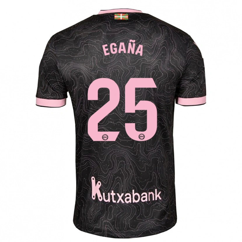Danxen Damen Eider Egaña #25 Schwarz Pink Auswärtstrikot Trikot 2026/27 T-Shirt Österreich