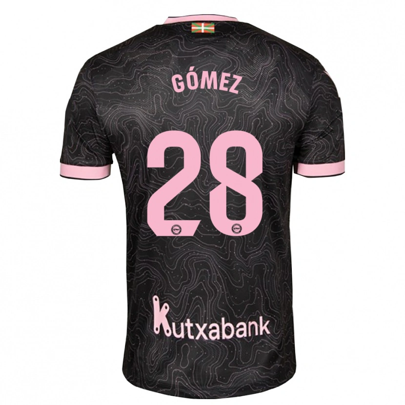 Danxen Damen Jorge Gómez #28 Schwarz Pink Auswärtstrikot Trikot 2026/27 T-Shirt Österreich