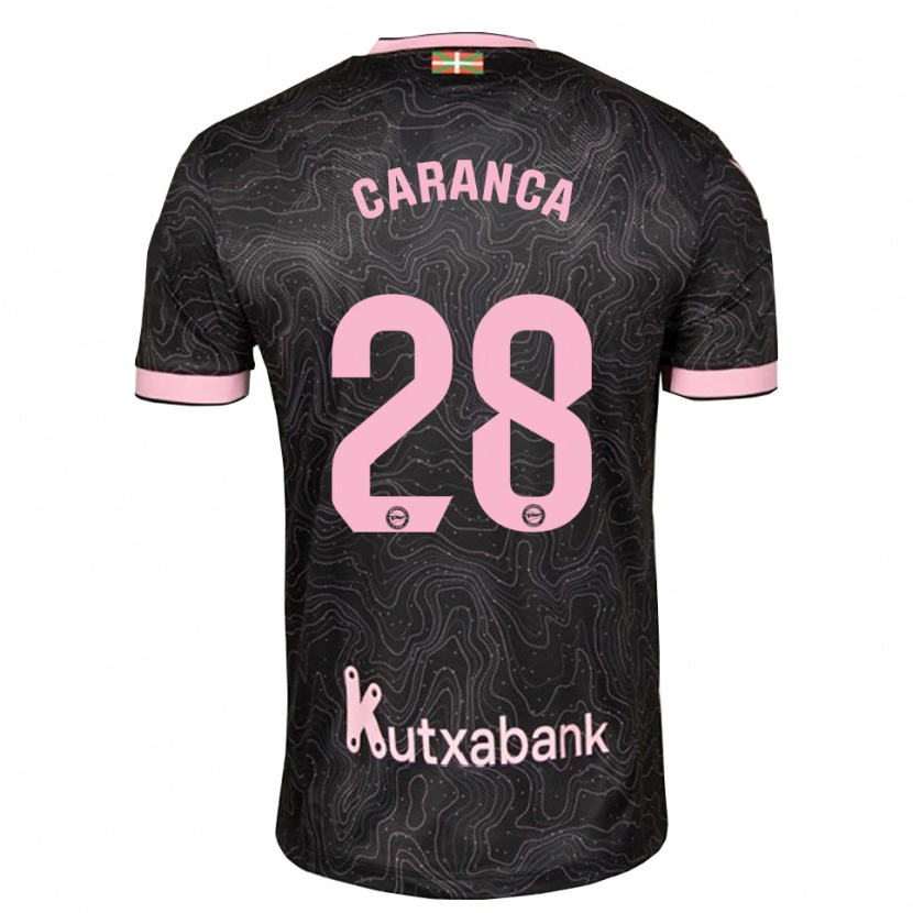 Danxen Damen Sara Caranca #28 Schwarz Pink Auswärtstrikot Trikot 2026/27 T-Shirt Österreich