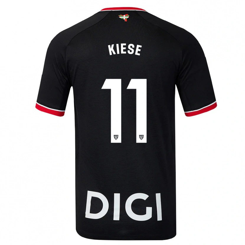 Danxen Damen Manasse Kiese #11 Schwarz Weiß Rot Auswärtstrikot Trikot 2026/27 T-Shirt Österreich