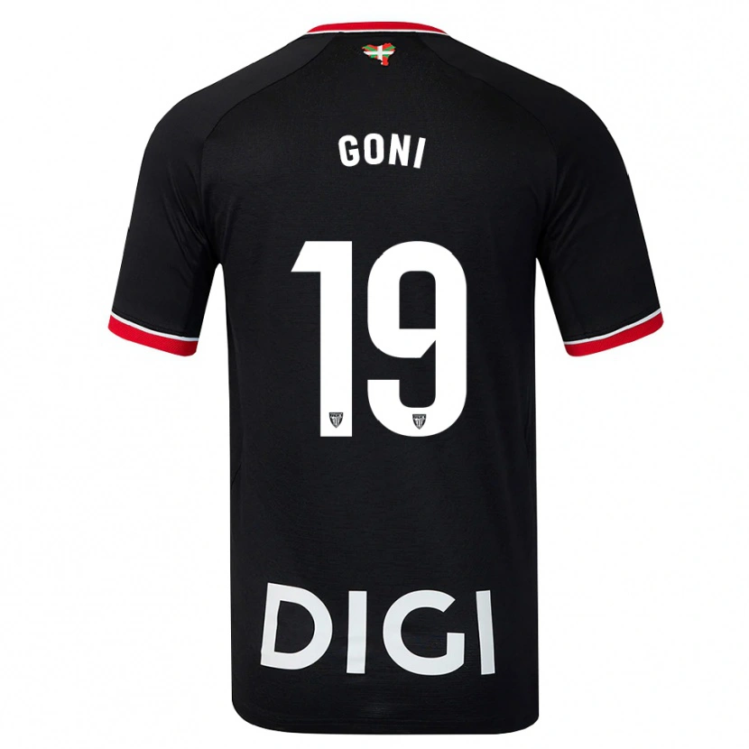 Danxen Damen Marcos Goñi #19 Schwarz Weiß Rot Auswärtstrikot Trikot 2026/27 T-Shirt Österreich