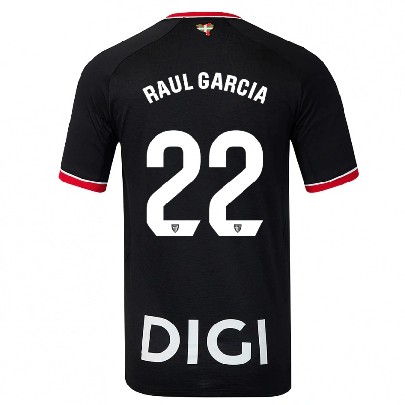 Danxen Damen Raul Garcia #22 Schwarz Weiß Rot Auswärtstrikot Trikot 2026/27 T-Shirt Österreich