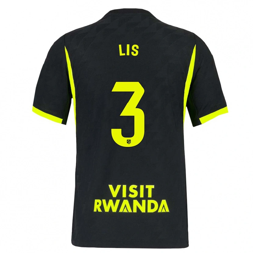 Danxen Damen Adrian Lis #3 Hellgrün Schwarz Auswärtstrikot Trikot 2026/27 T-Shirt Österreich