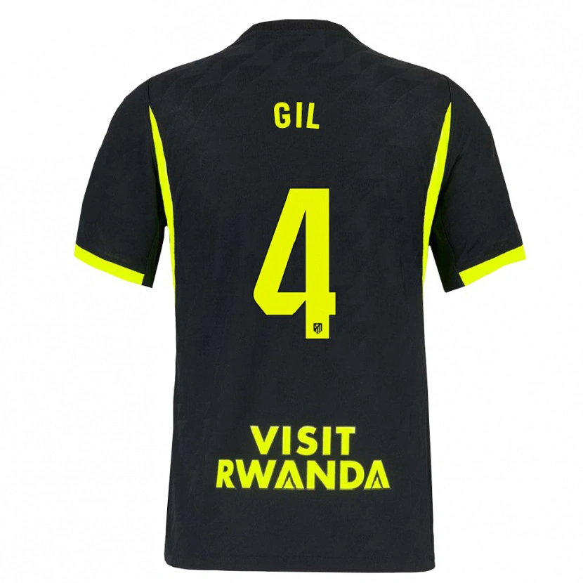 Danxen Damen Miguel Gil #4 Hellgrün Schwarz Auswärtstrikot Trikot 2026/27 T-Shirt Österreich