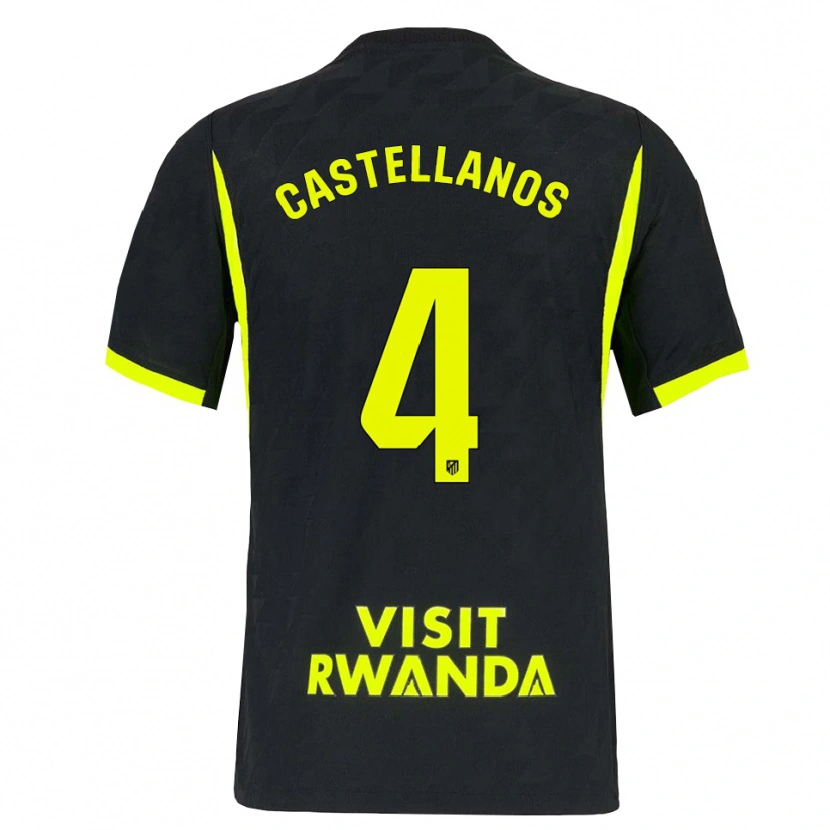 Danxen Damen Iván Castellanos #4 Hellgrün Schwarz Auswärtstrikot Trikot 2026/27 T-Shirt Österreich