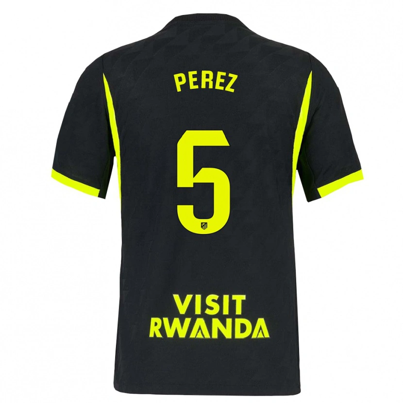 Danxen Damen Xènia Pérez #5 Hellgrün Schwarz Auswärtstrikot Trikot 2026/27 T-Shirt Österreich