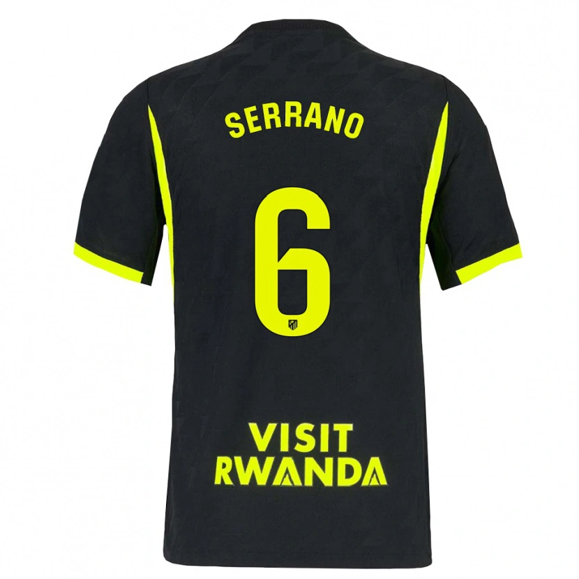 Danxen Damen Javi Serrano #6 Hellgrün Schwarz Auswärtstrikot Trikot 2026/27 T-Shirt Österreich