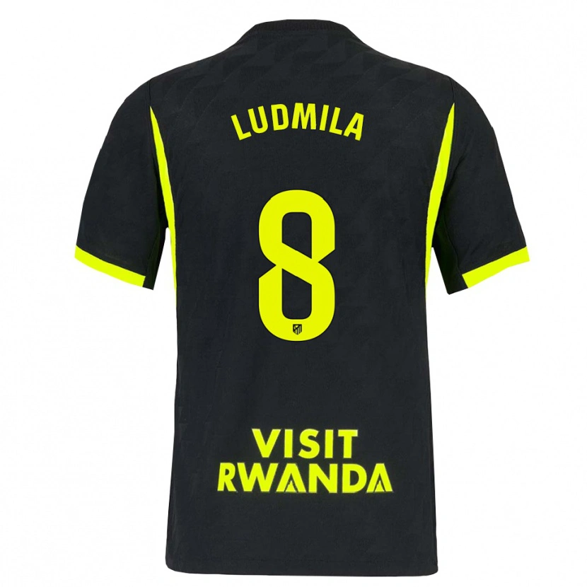 Danxen Damen Ludmila #8 Hellgrün Schwarz Auswärtstrikot Trikot 2026/27 T-Shirt Österreich