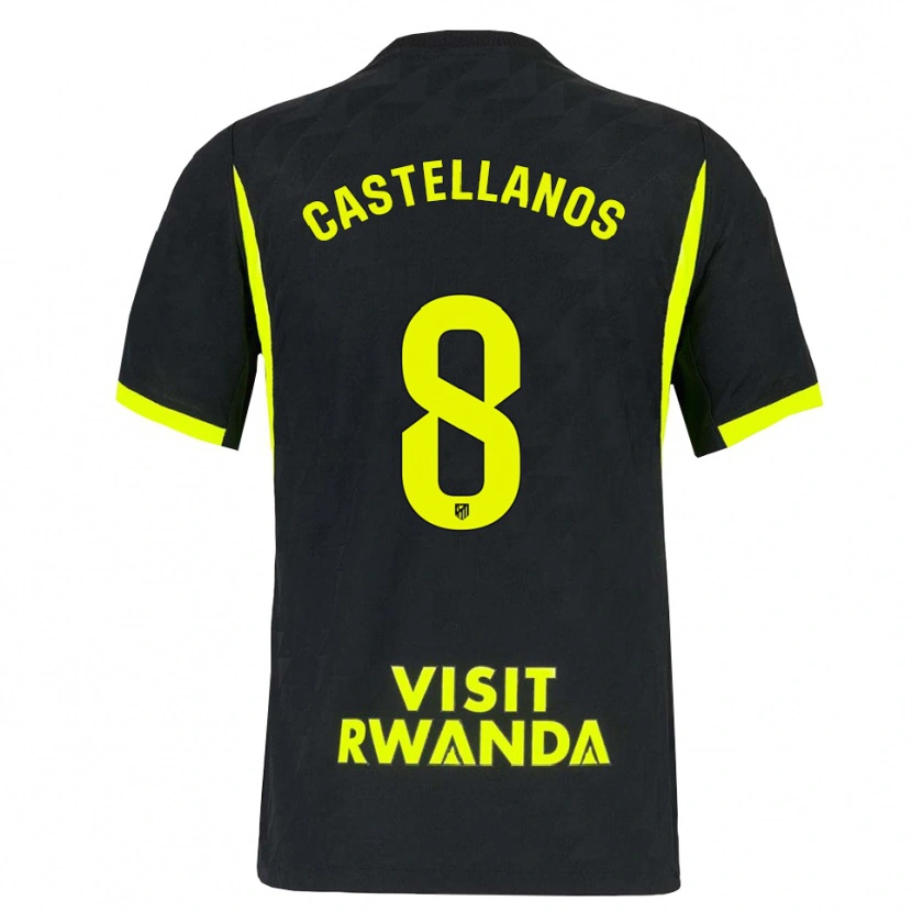 Danxen Damen Jorge Castellanos #8 Hellgrün Schwarz Auswärtstrikot Trikot 2026/27 T-Shirt Österreich