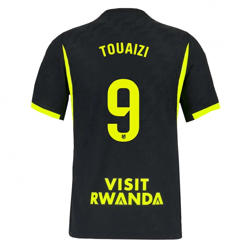 Danxen Damen Nabil Touaizi #9 Hellgrün Schwarz Auswärtstrikot Trikot 2026/27 T-Shirt Österreich