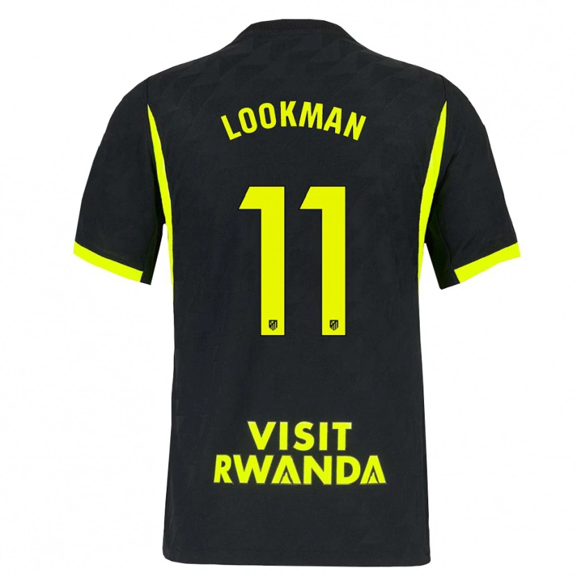 Danxen Damen Ademola Lookman #11 Hellgrün Schwarz Auswärtstrikot Trikot 2026/27 T-Shirt Österreich