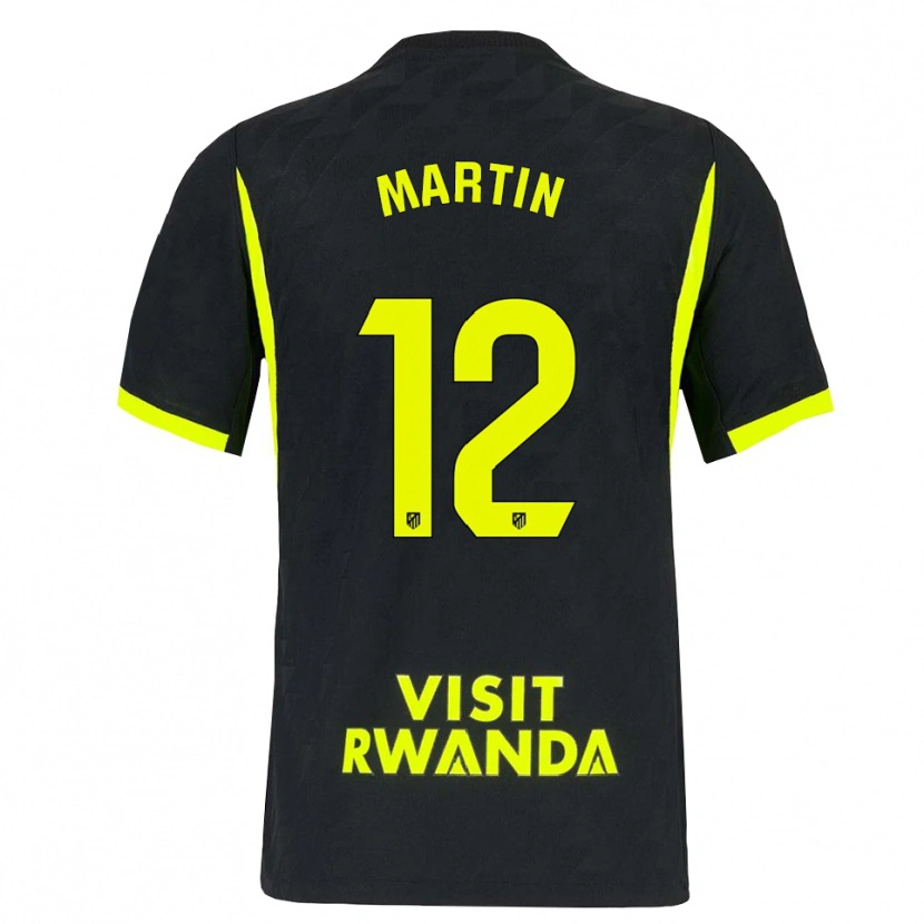 Danxen Damen Carlos Martín #12 Hellgrün Schwarz Auswärtstrikot Trikot 2026/27 T-Shirt Österreich