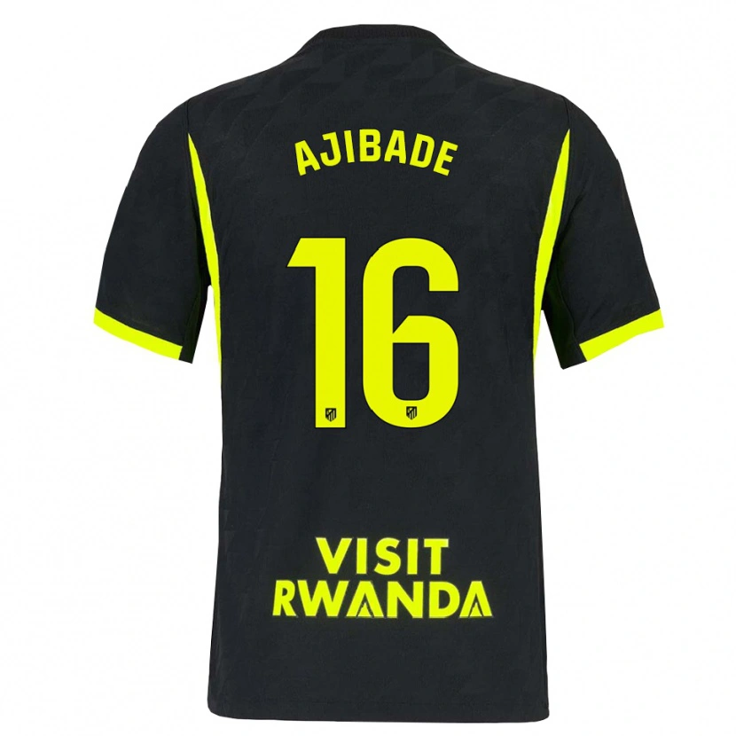 Danxen Damen Rasheedat Ajibade #16 Hellgrün Schwarz Auswärtstrikot Trikot 2026/27 T-Shirt Österreich