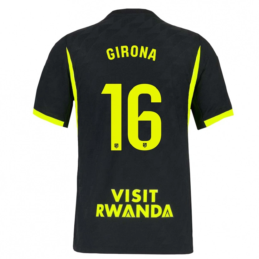 Danxen Damen Raúl Girona #16 Hellgrün Schwarz Auswärtstrikot Trikot 2026/27 T-Shirt Österreich