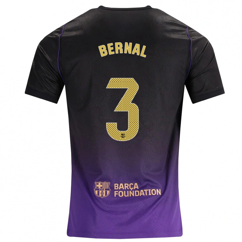 Danxen Damen Lucas Bernal #3 Lila Gelb Schwarz Auswärtstrikot Trikot 2026/27 T-Shirt Österreich