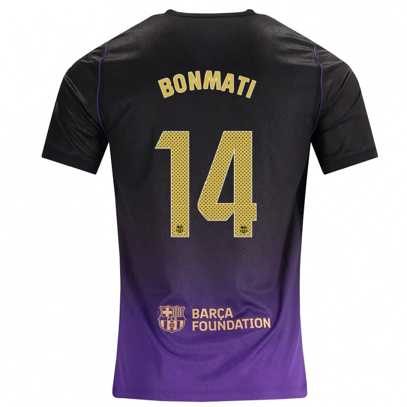 Danxen Damen Aitana Bonmati #14 Lila Gelb Schwarz Auswärtstrikot Trikot 2026/27 T-Shirt Österreich
