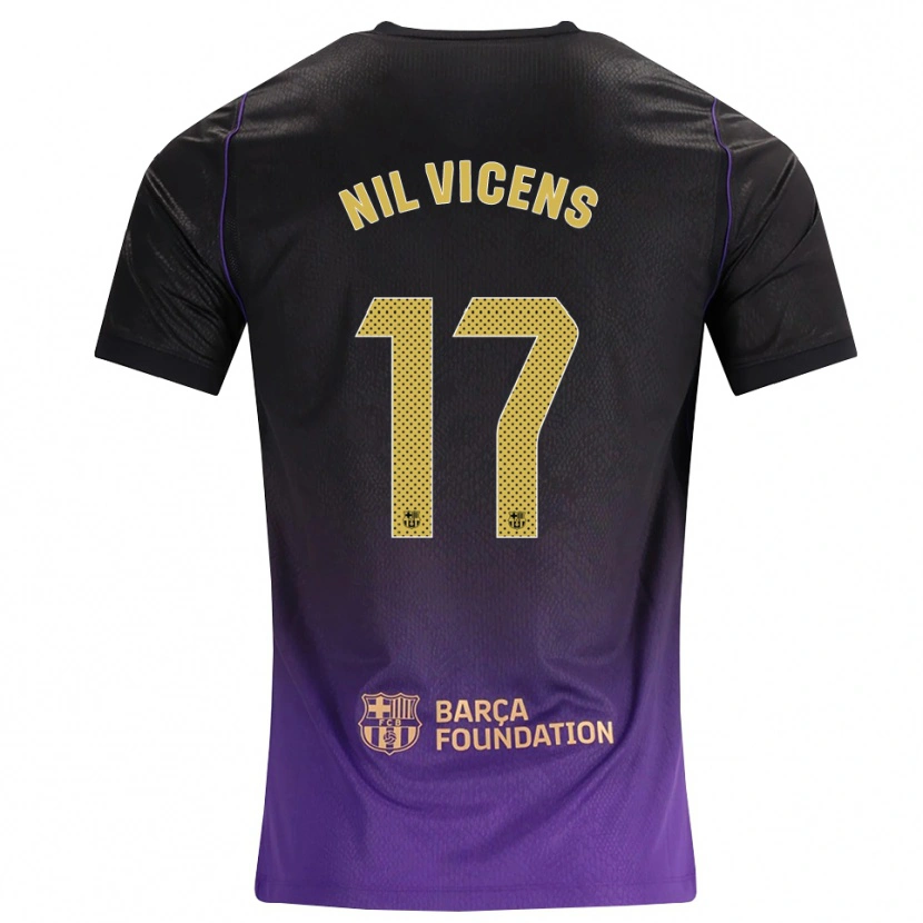 Danxen Damen Nil Vicens #17 Lila Gelb Schwarz Auswärtstrikot Trikot 2026/27 T-Shirt Österreich