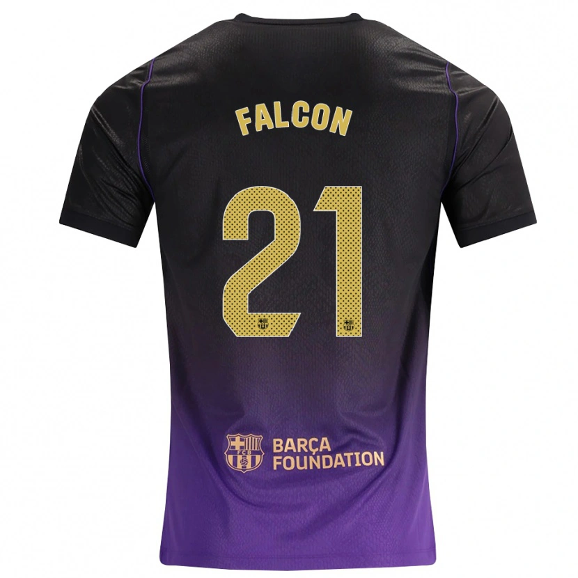 Danxen Damen Andrea Falcon #21 Lila Gelb Schwarz Auswärtstrikot Trikot 2026/27 T-Shirt Österreich