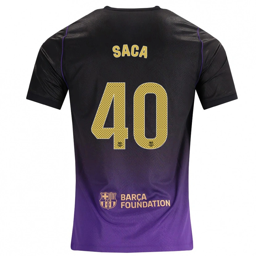Danxen Damen Leo Saca #40 Lila Gelb Schwarz Auswärtstrikot Trikot 2026/27 T-Shirt Österreich