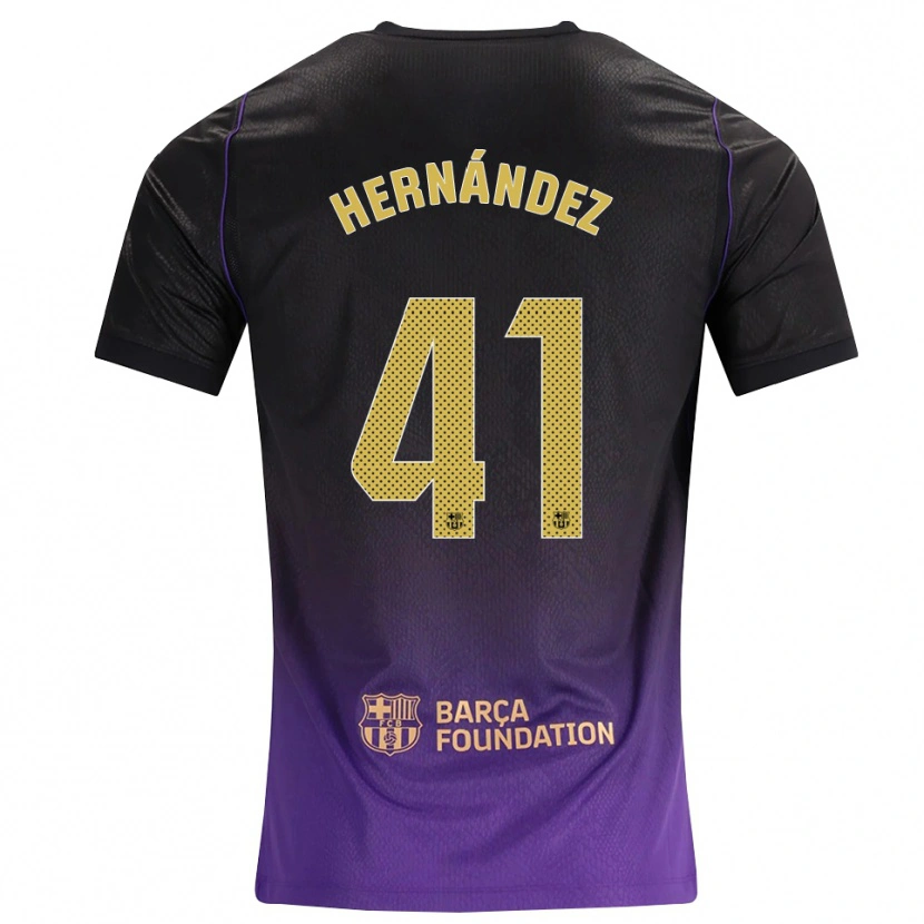 Danxen Damen Juan Hernández #41 Lila Gelb Schwarz Auswärtstrikot Trikot 2026/27 T-Shirt Österreich