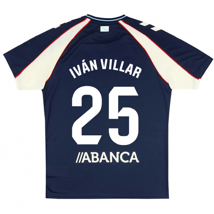 Danxen Damen Iván Villar #25 Königsblau Rot Weiß Auswärtstrikot Trikot 2026/27 T-Shirt Österreich