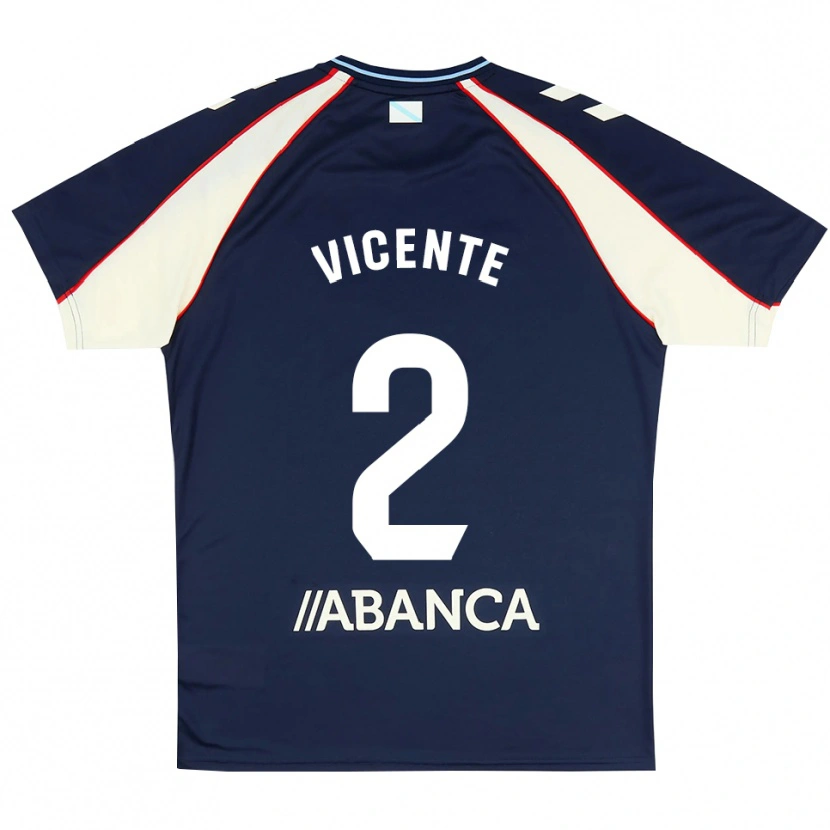 Danxen Damen Vicente #2 Königsblau Rot Weiß Auswärtstrikot Trikot 2026/27 T-Shirt Österreich