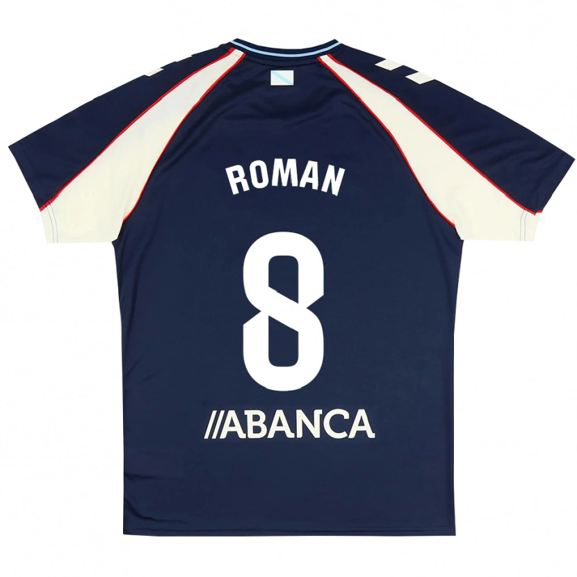 Danxen Damen Miguel Román #8 Königsblau Rot Weiß Auswärtstrikot Trikot 2026/27 T-Shirt Österreich