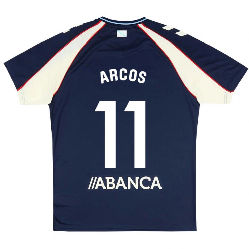 Danxen Damen Ángel Arcos #11 Königsblau Rot Weiß Auswärtstrikot Trikot 2026/27 T-Shirt Österreich
