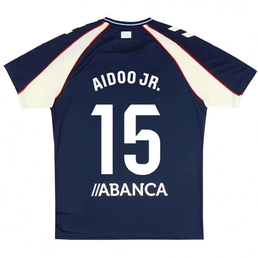 Danxen Damen Joseph Aidoo #15 Königsblau Rot Weiß Auswärtstrikot Trikot 2026/27 T-Shirt Österreich