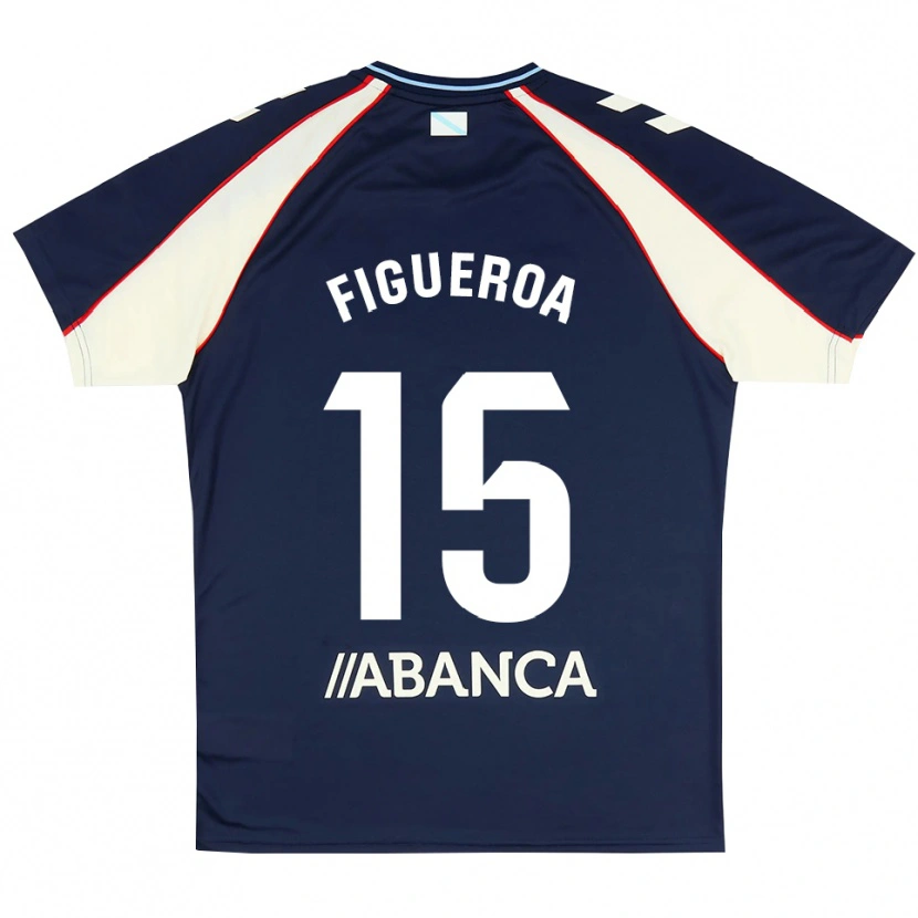 Danxen Damen María Figueroa #15 Königsblau Rot Weiß Auswärtstrikot Trikot 2026/27 T-Shirt Österreich