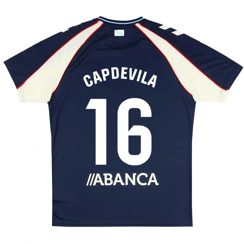 Danxen Damen Adrià Capdevila #16 Königsblau Rot Weiß Auswärtstrikot Trikot 2026/27 T-Shirt Österreich