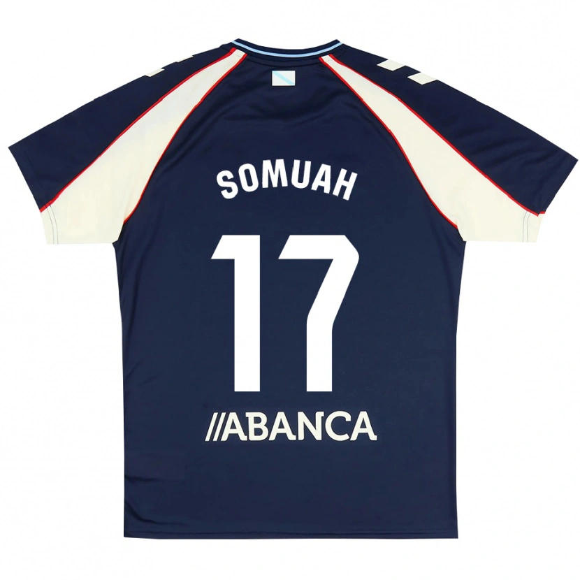 Danxen Damen Bernard Somuah #17 Königsblau Rot Weiß Auswärtstrikot Trikot 2026/27 T-Shirt Österreich