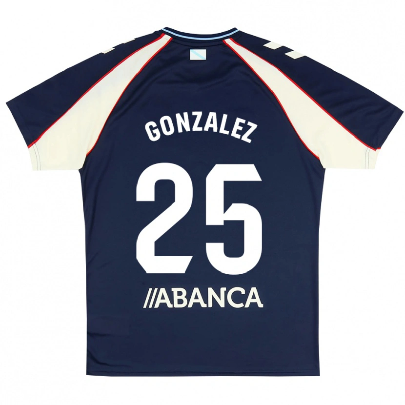 Danxen Damen Marcos González #25 Königsblau Rot Weiß Auswärtstrikot Trikot 2026/27 T-Shirt Österreich
