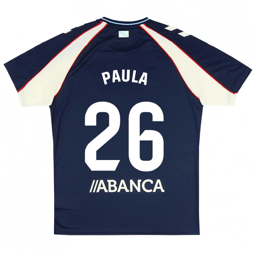 Danxen Damen Paula Rodríguez #26 Königsblau Rot Weiß Auswärtstrikot Trikot 2026/27 T-Shirt Österreich