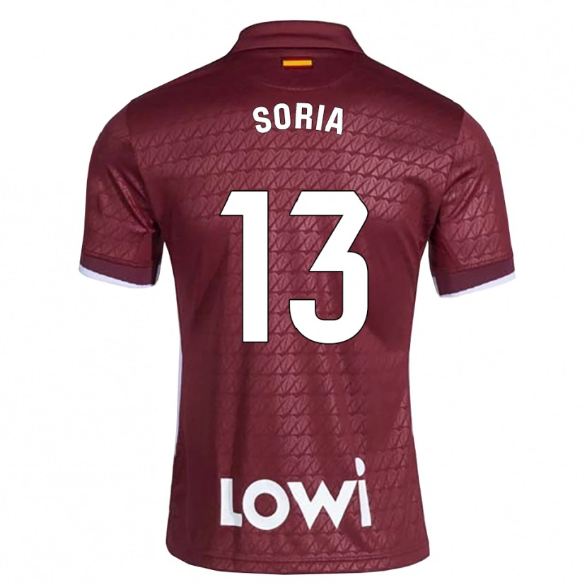 Danxen Damen David Soria #13 Dunkelrot Weiß Auswärtstrikot Trikot 2026/27 T-Shirt Österreich