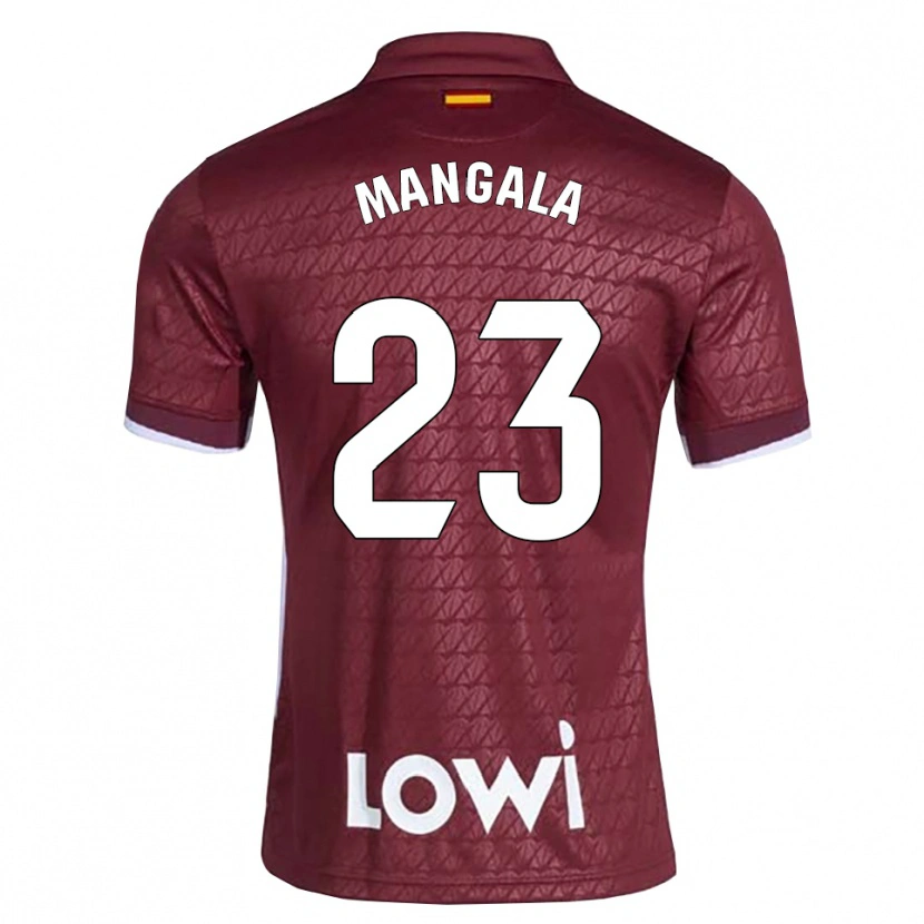 Danxen Damen Orel Mangala #23 Dunkelrot Weiß Auswärtstrikot Trikot 2026/27 T-Shirt Österreich
